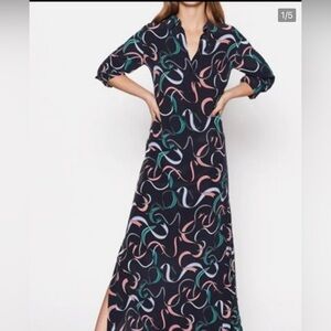 equipment silk dresses maxi S